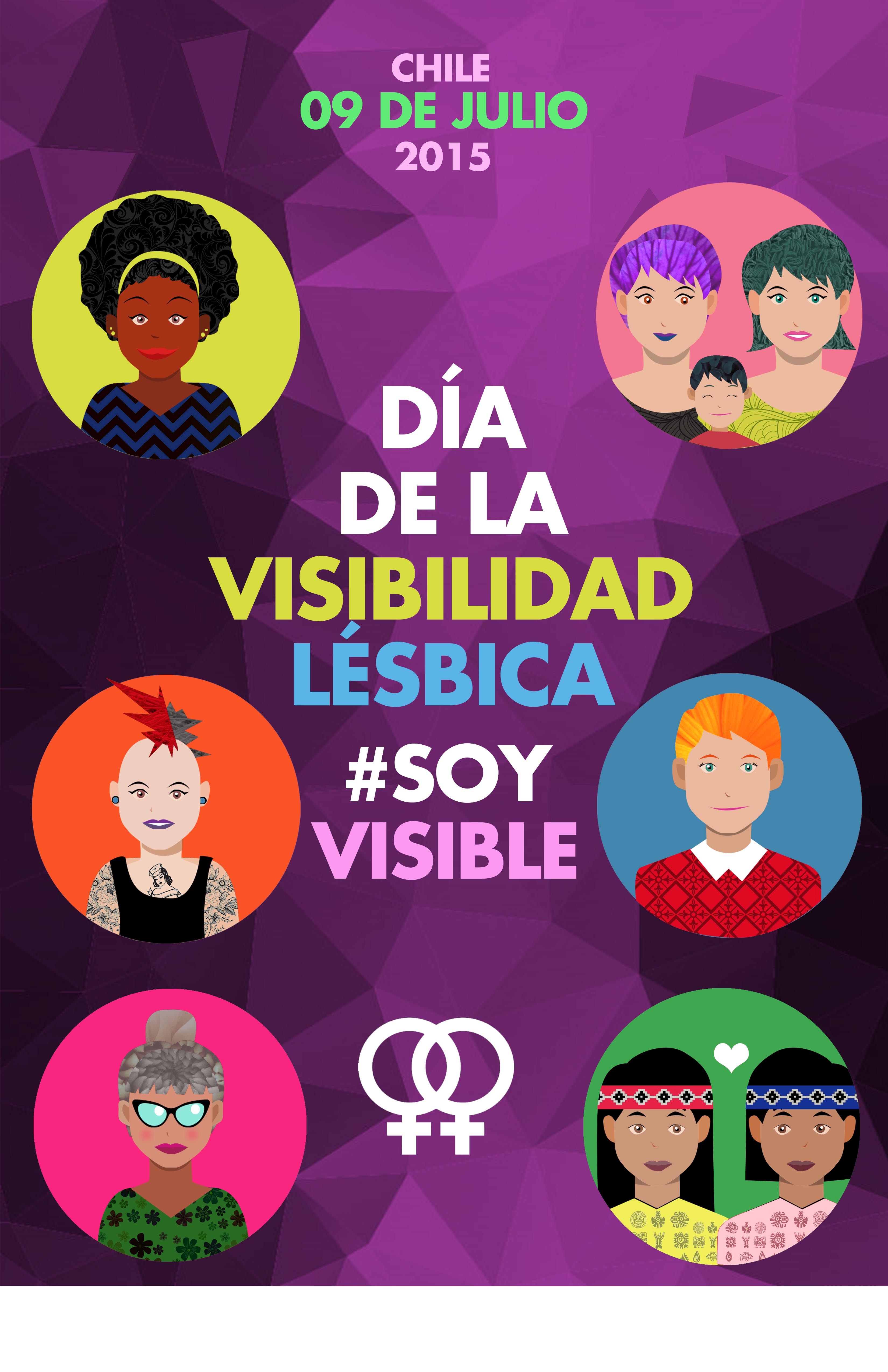 Calendario Actividades Día De La Visibilidad Lésbica En Chile 